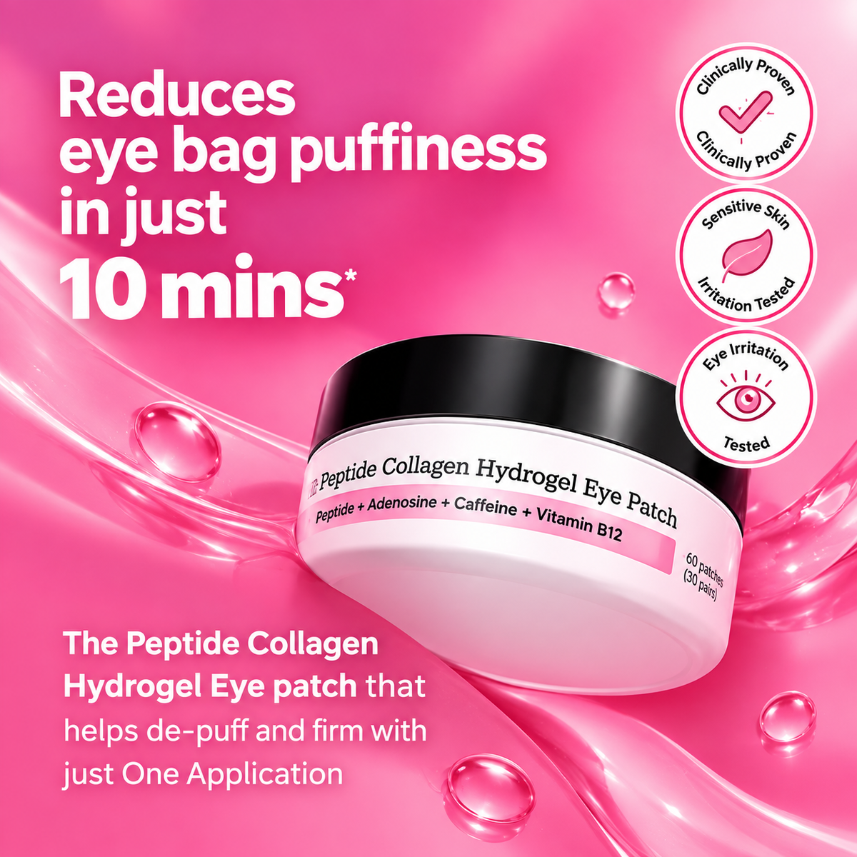 HydroGlow™ 60 pc Under-Eye Renewal Patches
