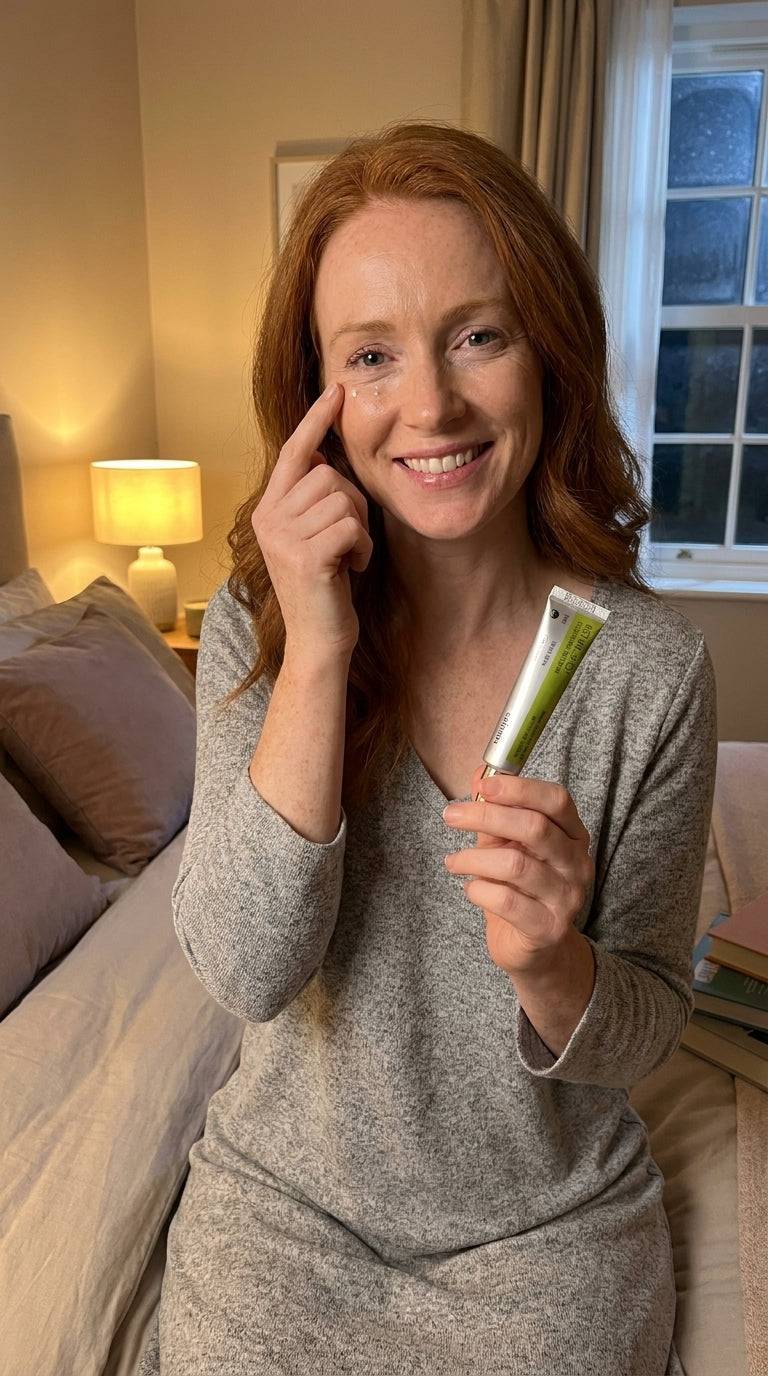 Retinol eye cream for smoother-looking under-eye skin